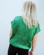 EA Vuvuzela top in green Online Sale