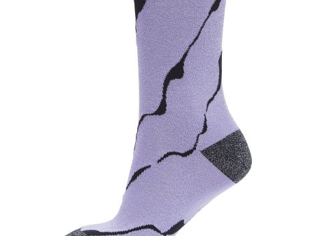 SLF Vida Socks in Violet Tulip Pattern Cheap