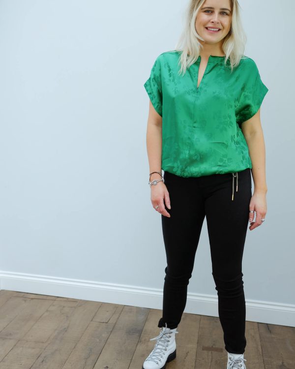 EA Vuvuzela top in green Online Sale