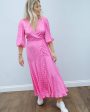 EA Vundamental long wrap dress in pink Online