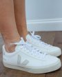 VEJA Campo leather in white natural Online Hot Sale