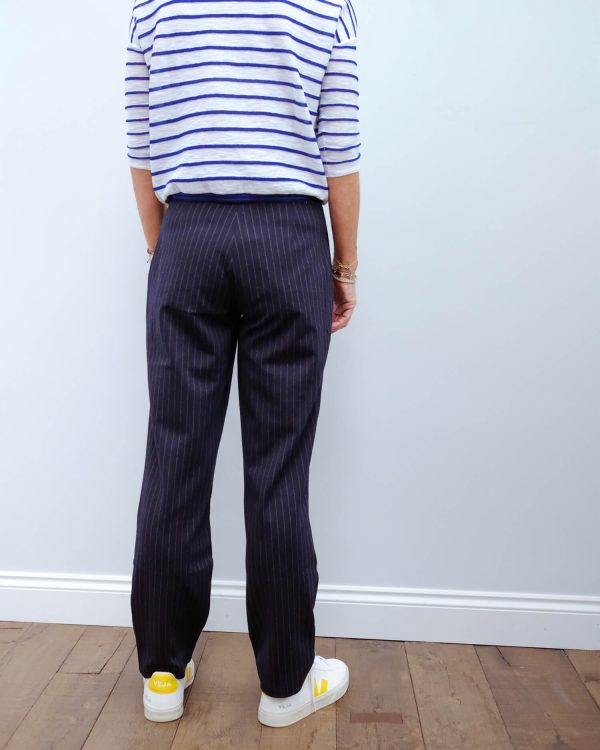 MM Teulada trousers in blue, grey Online Hot Sale