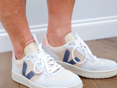 VEJA V-10 Suede Almond California Supply