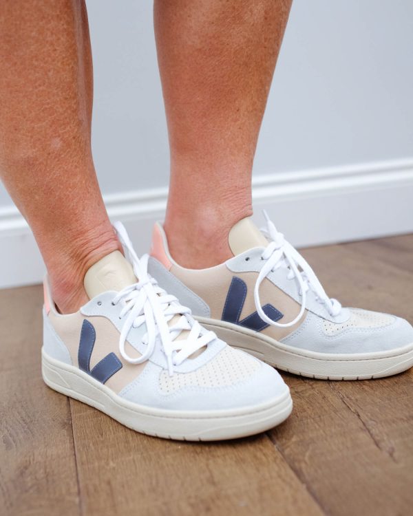 VEJA V-10 Suede Almond California Supply