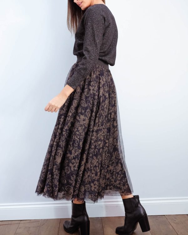 EA Vroomvroom printed tuelle skirt Online