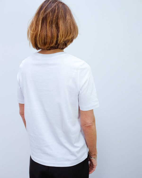 SLF Karla tee in white Sale