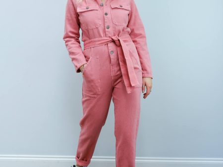 AV TINE174 Jumpsuit in lychee Online Hot Sale