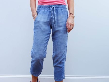 BD 3174 Double stripe pull on pant in oceanside For Discount