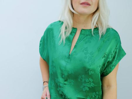 EA Vuvuzela top in green Online Sale