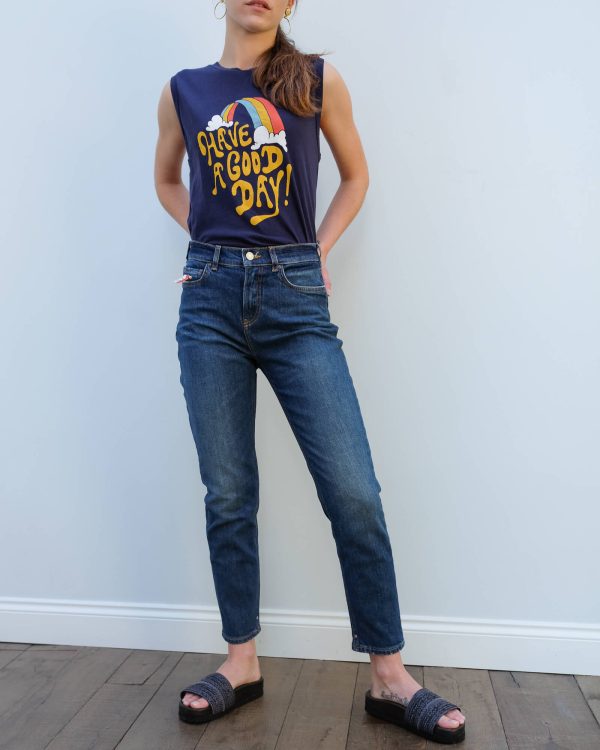 AB 150596 High five lobster lock jeans in blue Sale