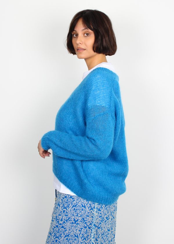 Les Tricots De Lea Marose blue pullover Online Hot Sale