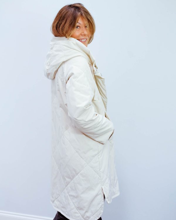 MM Zelinda coat in ivory Online