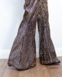 EA Vuggme sequinned pants in winter moss Sale