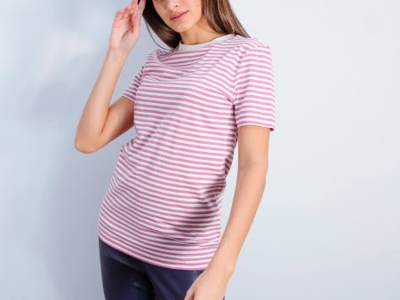 SLF My Perfect Tee in heather rose For Cheap