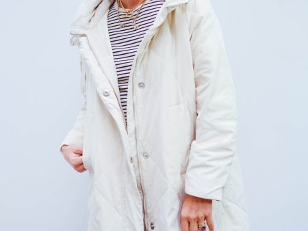 MM Zelinda coat in ivory Online