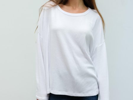 AV VET41 LS Top in white Online