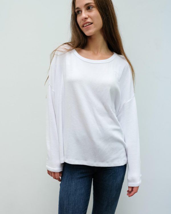 AV VET41 LS Top in white Online