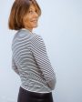 MM Ovatte stripe knit Sale