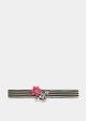 EA Vavalon flower stone belt in pink Online