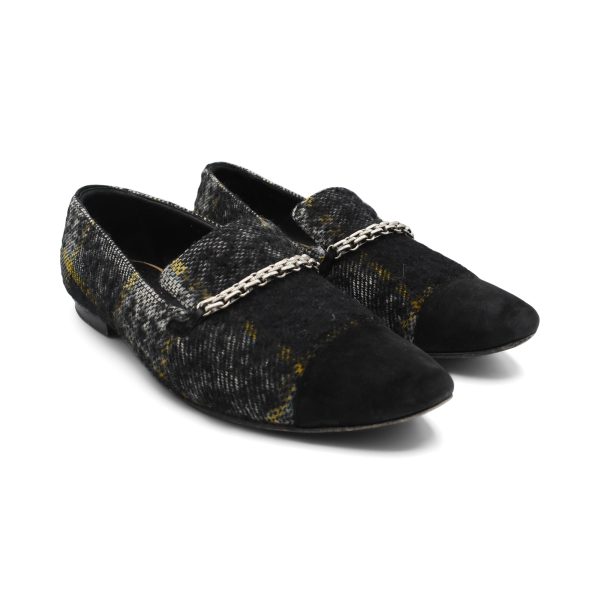 Chanel Tweed Loafers - Women s 41 Hot on Sale