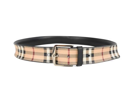 Burberry Novacheck Belt - Men s 100 40 Hot on Sale