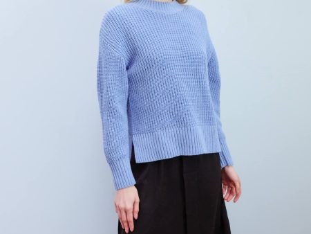 SLF Bailey Knit in blue melange Discount