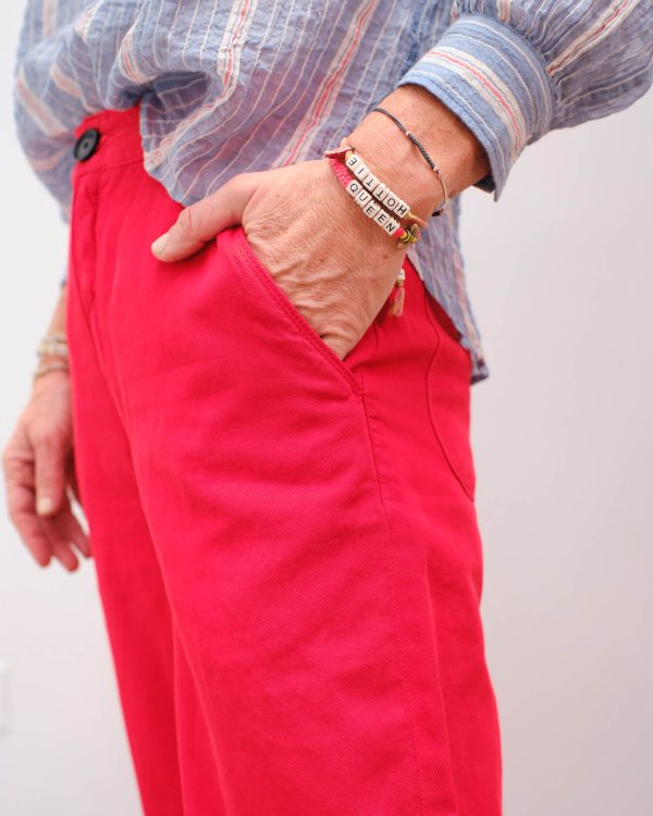 BR Pasop trousers in massai red Cheap