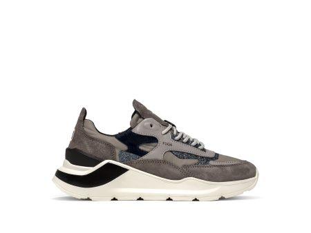 D.A.T.E Fuga grey trainers Cheap