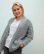 AV TUD19 Cardi in grey chine Online Sale