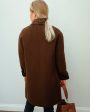 JOSEPH Clavel double face cashmere coat in moss Online Sale