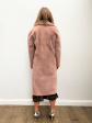 R&P Pita reversible long coat in misty rose Discount