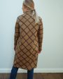 HW Overcoat in windowpane camel Online Sale