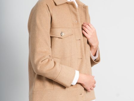 SLF Maddy wool jacket in tigers eye Discount