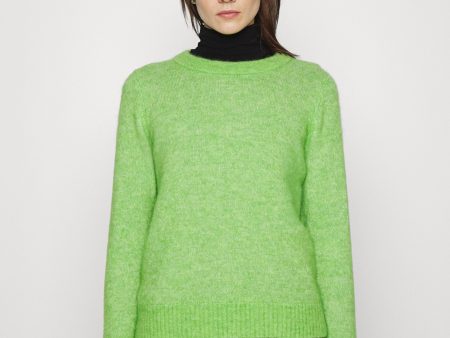 SLF Sia Frill Cuff Knit in Greenery Supply