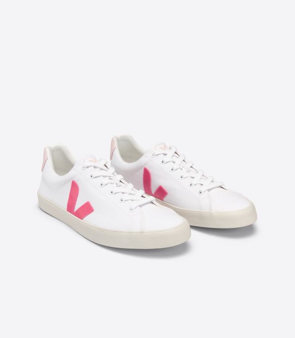 VEJA Esplar Canvas in White, Rose, Petale Sale