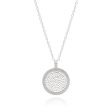 AB 1899N gold and silver large circle necklace Discount