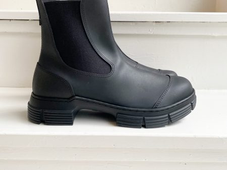 GANNI S1526 Recycled Rubber Boots For Discount