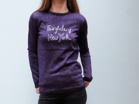 BF Fairytale of New York sparkle in violet Sale