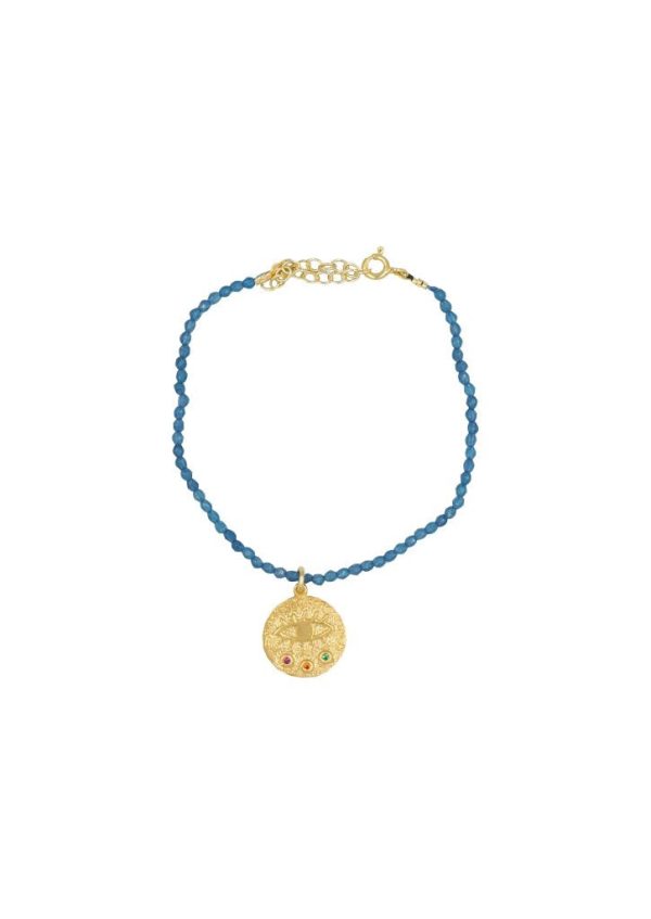 HERMINA Mini kressida blue bracelet For Sale