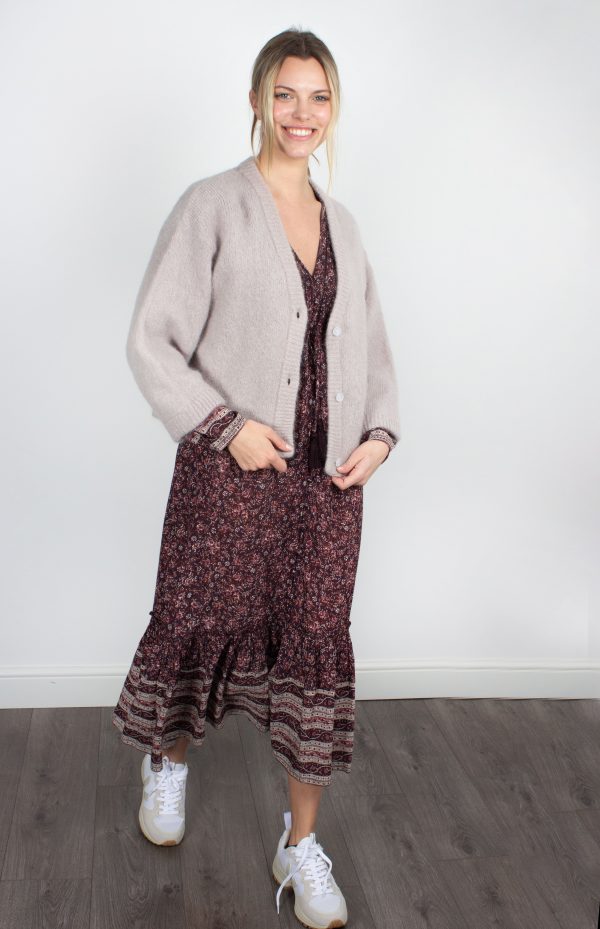 AV Pinobery Cropped Cardi in Lama Fashion