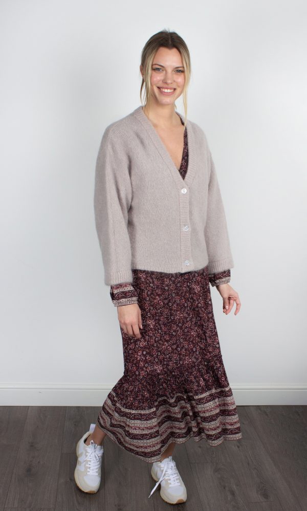 AV Pinobery Cropped Cardi in Lama Fashion