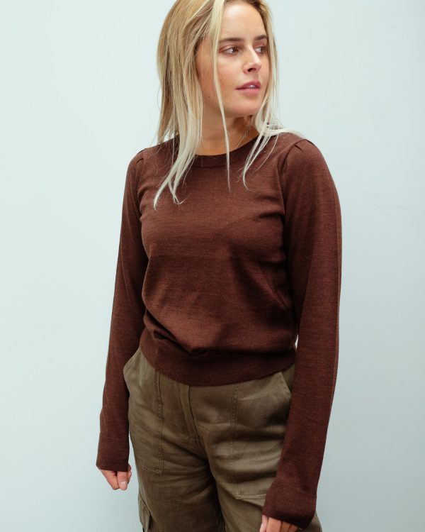 SLF Lira knit in coffee bean For Cheap