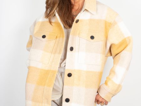 IM Harveli Blanket Coat in Honey For Discount