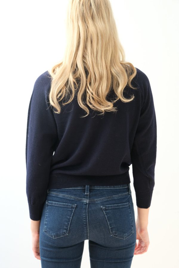 BR Nelle knit cardi in navy Discount