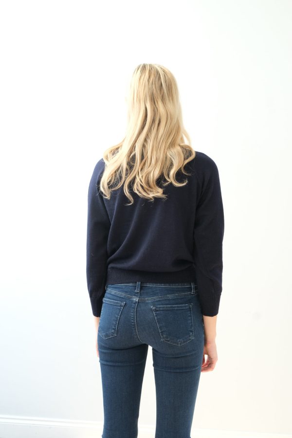 BR Nelle knit cardi in navy Discount