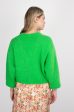 American Vintage Pinoberry mohair-blend rainette cardigan on Sale