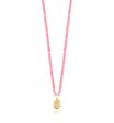 HERMINA Ygeia necklace in pink coral Supply