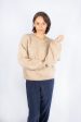 AV East 18 Sweater in Beige Melange Sale