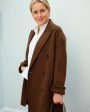 JOSEPH Clavel double face cashmere coat in moss Online Sale