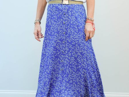 L&H Jacinthe skirt in daisy blue Online now